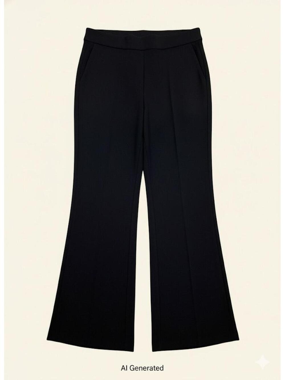 349-INC Wide Leg Black Pants size 24 NWT